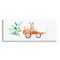 Stupell Industries Spring Rabbit Chicks Riding Seasonal Carrot Wagon Canvas Wall Art